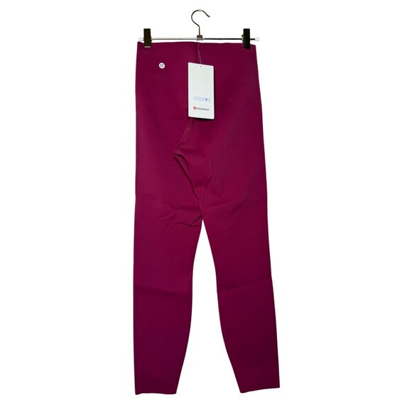 Lululemon Glow Up Super-High-Rise Tight 25" in Magenta Smoke Size 6 New - Picture 5 of 10
